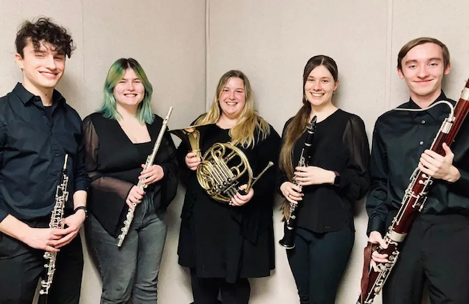 Woodwind quintet online